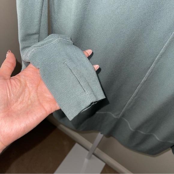 Athleta Women's Long Sleeve Open Front Cardigan Green Size Small - Picture 5 of 5